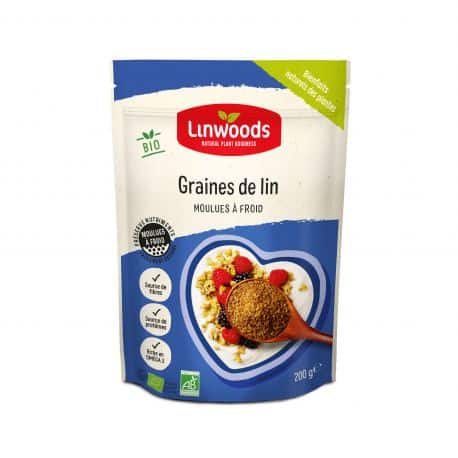 LINWOODS -- Graines de lin moulues
